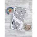 Двусторонний плед Mjolk Гуси (80см*80см)