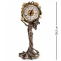 Часы Veronese Девушка и лотосы (bronze/gold) WS-687/ 2