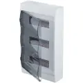 Навесной корпус Systeme Electric ( Schneider Electric) City9 Box с прозрачной дверцей 3ряд/36мод (ранее MIP12312S) EZ9E312S2SRU