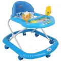 Ходунки Alis Карусельки 7 колес, музыкальные игрушки, синий (801)