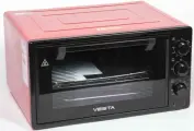 Мини-печь VESTA MP-V 2336 PL, красный
