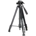Штатив Levenhuk Level PLUS VT10, напольный и ручной монопод, с креплением 1/4 дюйма и встроенным пузырьковым уровнем