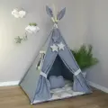 Вигвам детский LiliKids Стальной, серый