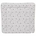 Матрас для пеленания Polini kids Звезды на комод, 77х72 см, белый-серый
