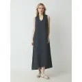 Платья Maison David DRESS-2 антрацитово-серый, Размер XXL