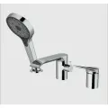 Смеситель на борт ванны с душем водопад (хром) VIEIR V343532