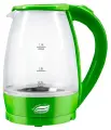 Чайник электрический Великие Реки Дон-1 салатовый, 1,8 л, стекло, 1850 Вт