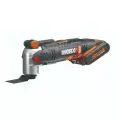 Реноватор WORX WX693 20V бесщеточный аккумуляторный с 2Ач батареей, 2А зарядкой и кейсом