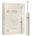 Зубная щетка электрическая Revyline RL 075 кремовая, звуковая, 4 режима
