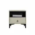 Прикроватная тумбочка 8H Jun Italian Light Luxury Bedside Table Light Grey (JMG3)