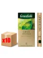 Чай зеленый Greenfield Green Melissa, 10шт по 25пакетиков. Мелисса