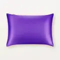 Шелковая наволочка 50х70 см Ayris Silk / 100% натуральный премиальный шелк, цвет аметист