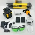 Лазерный уровень Stand 4D , 16 линий в кейсе + штатив