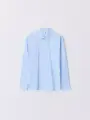 Рубашка Sela, размер L INT, светло-голубой