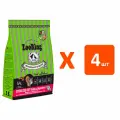 ZOORING STERILIZED CAT TURKEY & LINGONBERRY для взрослых кастрированных котов и стерилизованных кошек с индейкой и брусникой (1,5 кг х 4 шт)