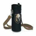 Термочехол для бутылки хоккеиста Вегас NHL с логотипом и номером, черный с ремнем