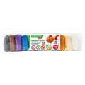 Пластилин воздушный 12 цветов Brauberg Kids, 120г, 3 стека, застывающий (106306), 6 уп.