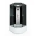 Душевая кабина Arcus S-22G (90*90*215), стекло тонированное, профиль серебристый, с крышей