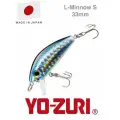Воблер Yo-Zuri L-Minnow 33 S F1166-M102 / 33 мм, 3.5 гр / Приманка для рыбалки на головля, жереха, язя и окуня