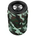 ZEALOT S32 Серый-зеленый Камуфляж TWS Bluetooth Портативный Колонка Водонепроницаемая Беспроводная Мини Колонка Поддержка TF-карты Стерео 3D Hi-Fi 2000mAh 5.0 4Ω5W 10m 75*75*125mm 350g 6h 8h ≥30 дней 3h 5V1A Micro USB