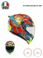 Мотоциклетный шлем AGV K1S, цвет: синий, красный, желтый, размер: XL