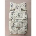 Матрас в коляску Baby.Eco.Decor / Матрасик в прогулочную коляску / Вкладыш-матрасик в автолюльку, в автокресло и в стул для кормления кролики