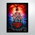Постер без рамы/Очень странные дела 2 сезон Stranger Things