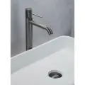 Смеситель AltroBagno Bilancia 010226 GrMt для раковины в ванную, высокий, на столешницу, оружейная сталь