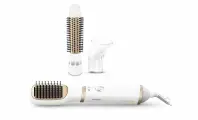 Фен-щетка Philips Essential Care HP8663, ионизация, холодный обдув, белый