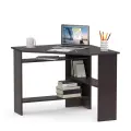 Стол компьютерный Сокол КСТ-02 угловой, цвет венге, размер ШхГхВ 90x90x74см