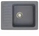 Мойка GRANICOM NOVELL Глория 6404 (625*480мм), (графит) (без сифона)