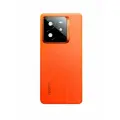 Задняя крышка для Realme GT 7 Pro (Оранжевая) со стеклом камеры