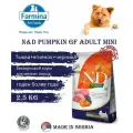 Корм сухой Farmina N&D беззерновой д/взр собак мелких пород с ягненком, черникой и тыквой, 2,5 кг