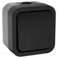 IEK TORS Переключатель однокл. 10А IP55 TS101 графит