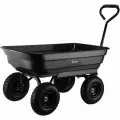 Садовая тележка-самосвал Deko DKGT100, четырехколесная (085-2036)
