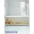 Экран под ванну 150 см, цвет Берег с ракушками, пластиковый профиль, SIRIUSLINE