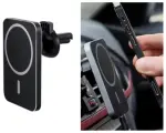 Автомобильная магнитная зарядка беспроводная, магнитный держатель для телефона. 15 W