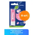 Nivea Бальзам для губ Сияние жемчуга, 4.8 г, 6 шт