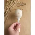 Игрушка Погремушка Деревянная для Новорожденного с Вашей Метрикой