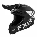 Шлем снегоходный FXR Helium Race Div, Black/White, M