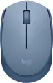 Беспроводная компактная мышь Logitech M171, синий/серый