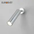 Спот / Настенный светодиодный светильник с поворотным плафоном Eurosvet Ease 20128/1 LED, 8 Вт, 4200 К, цвет серебро
