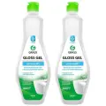Гель для ванной комнаты Gloss Gel GRASS, 500 мл, 500 г, 2 шт.