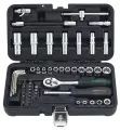 Набор инструментов 1/4 57 предметов с 12-гранными головками 4-14 мм AUTOMASTER AMH-2057-12