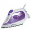 Утюг BRAUN TexStyle 1 SI1080VI (Цвет: Белый / Фиолетовый; Подошва: SuperCeramic)