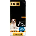 Сухой корм для собак Pro Plan Opti Balance для крупных пород с мощным телосложением с курицей 14 кг х 3шт