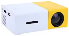 Проектор Unic YG-300A желтый 320x240, 300:1, 400 лм, LCD, 0.25 кг