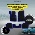 Ворсовые коврики классик 6 мм для BMW 4 F32 2013-2021 Купе 3 двери С левым рулем / БМВ 4 Ф32