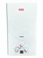 Газовый водонагреватель COMFORT модель 8 , дымоходная, белый цвет панели, с дисплеем