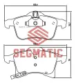 Колодка торм диск пер Opel Astra 1.6 2006-2014, Opel Astra 1.6 2006-2010, Opel Astra 1.8 2005-2010 SEGMATIC арт. SGBP2603